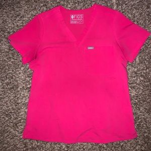 October 2019 hot pink scrubs